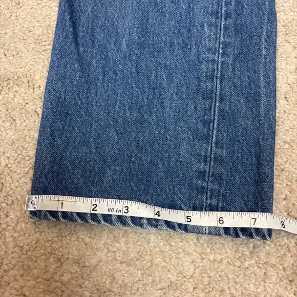 Vintage 90s Levi's 501xx Straight Leg Jeans 34x36 (32x33) Made in USA - Picture 9 of 14